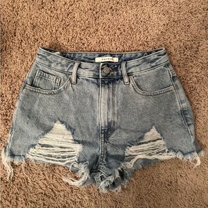 Jean shorts